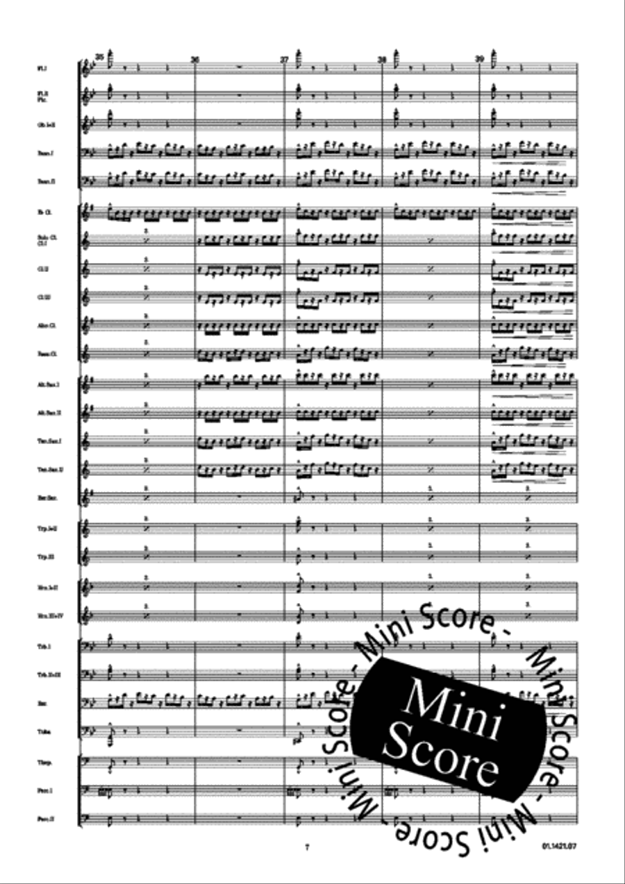 Asturias Asturias Concert Band scores gallery preview page 13