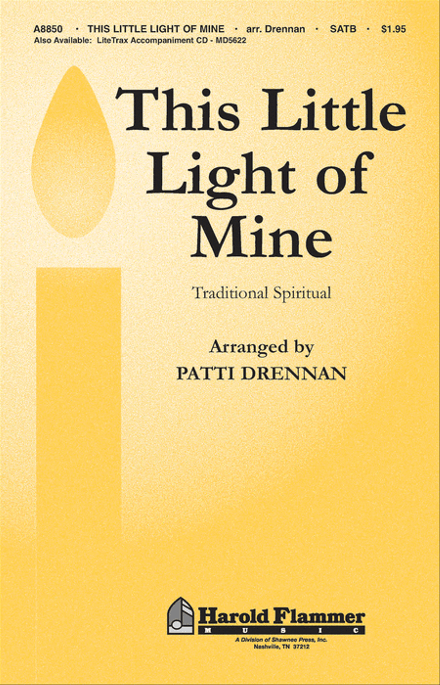 This Little Light of Mine 4-Part scores gallery preview page 1