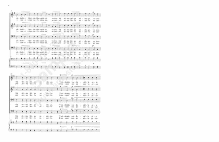 Behold, Now Bless the Lord TTBB scores gallery preview page 3