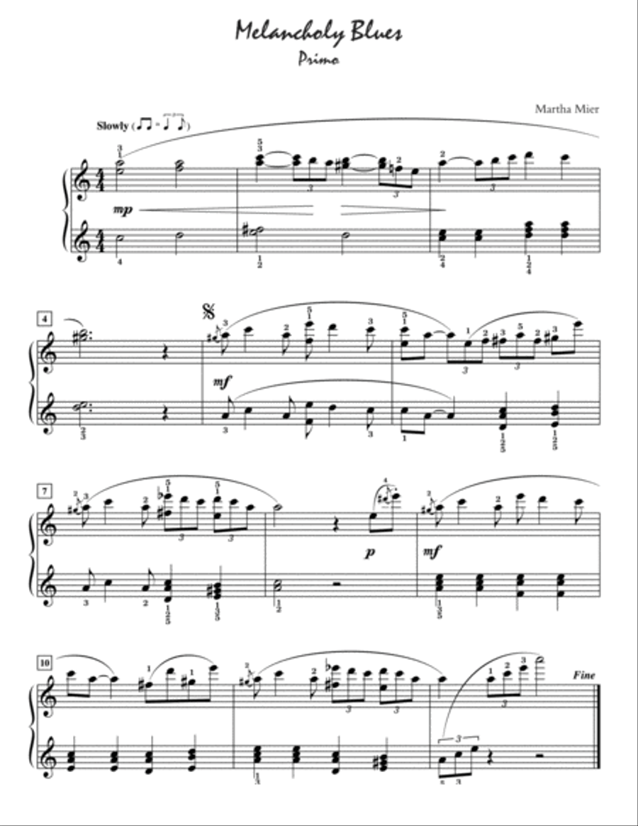Jazz, Rags & Blues for Two, Book 5 Small Ensemble scores gallery preview page 14
