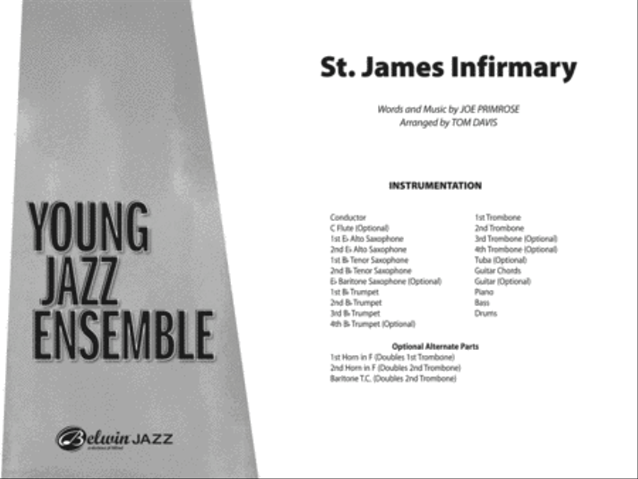 St. James Infirmary St. James Infirmary Jazz Ensemble scores gallery preview page 2