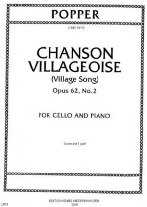 Book cover for Chanson villageoise = Village song