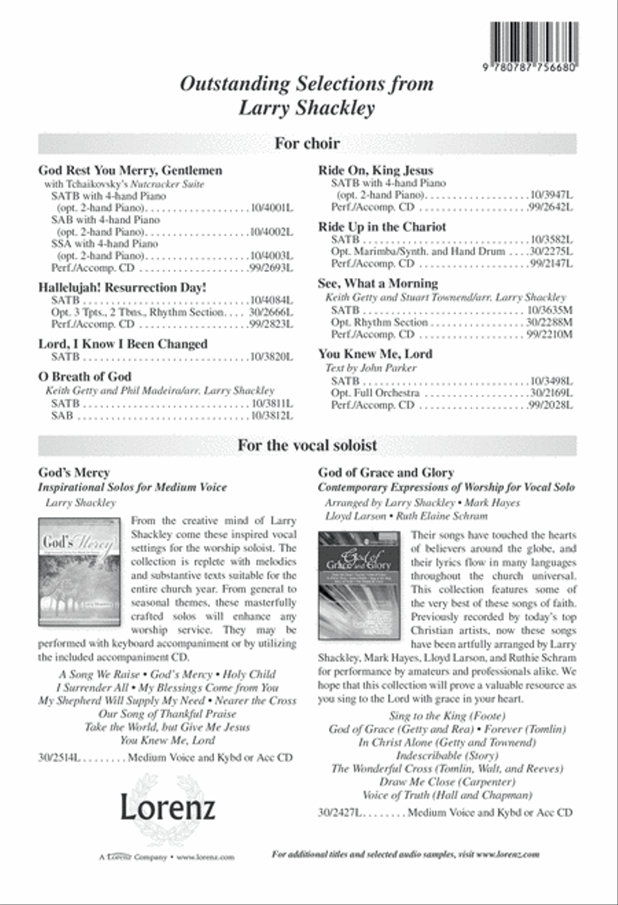 Since Jesus Came Into My Heart 4-Part scores gallery preview page 12