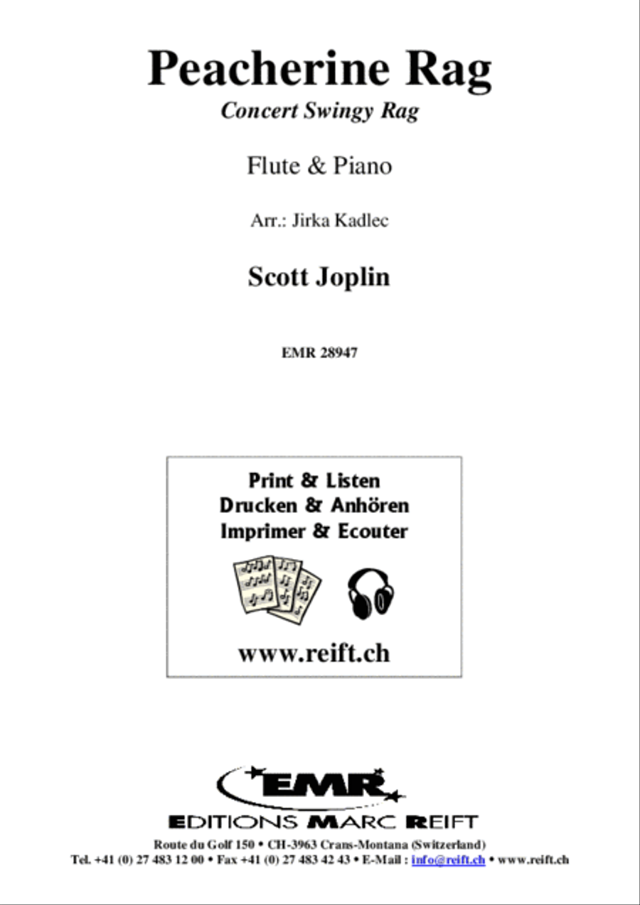 Peacherine Rag Flute Solo scores gallery preview page 2