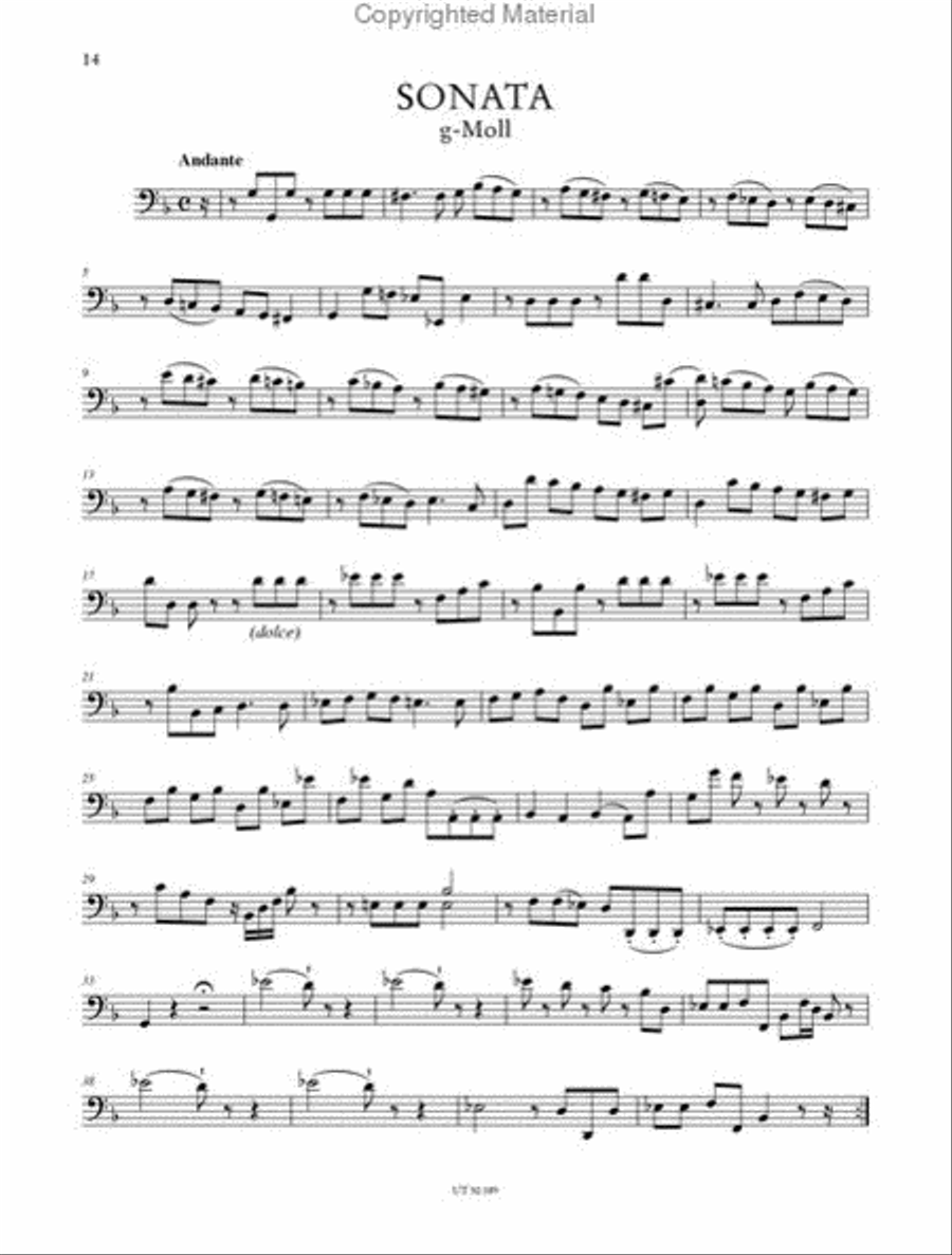 Sonatas Flute scores gallery preview page 5