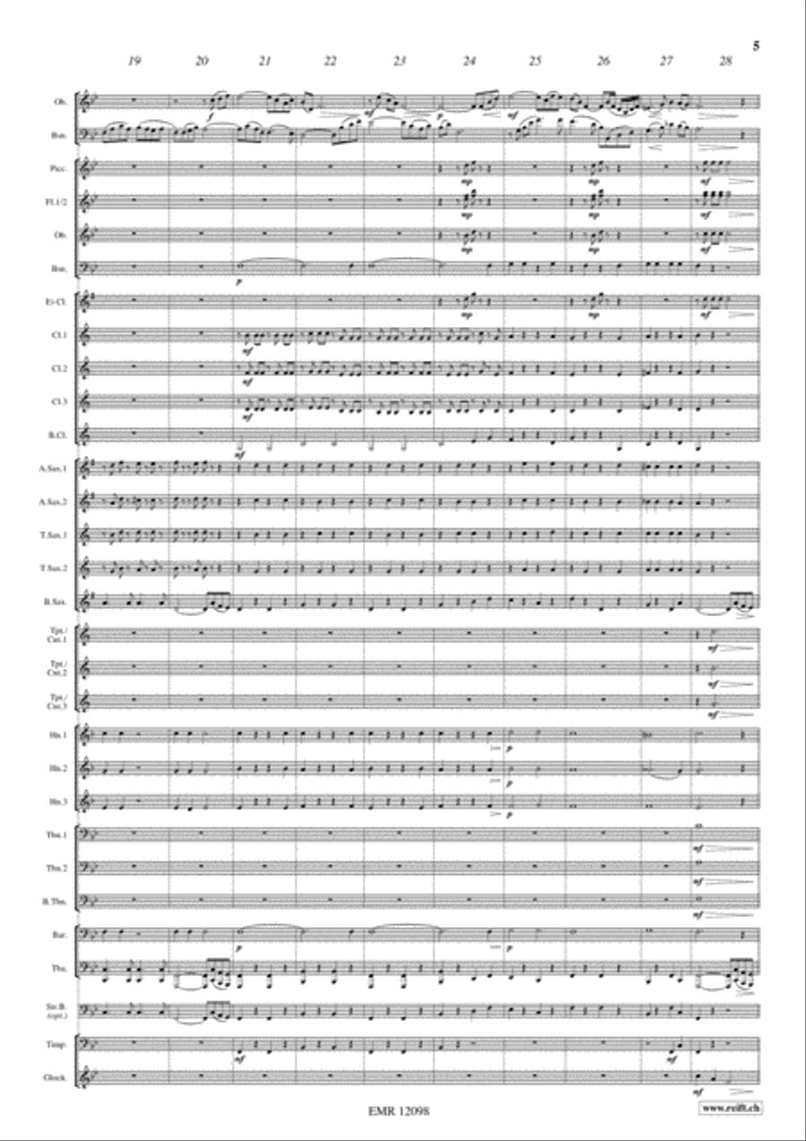 Capriccio Capriccio Concert Band scores gallery preview page 5