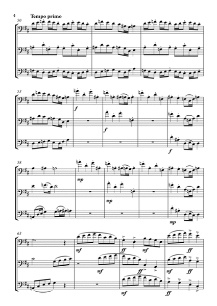 Rustic Fanfare - 'Cello Trio image number null