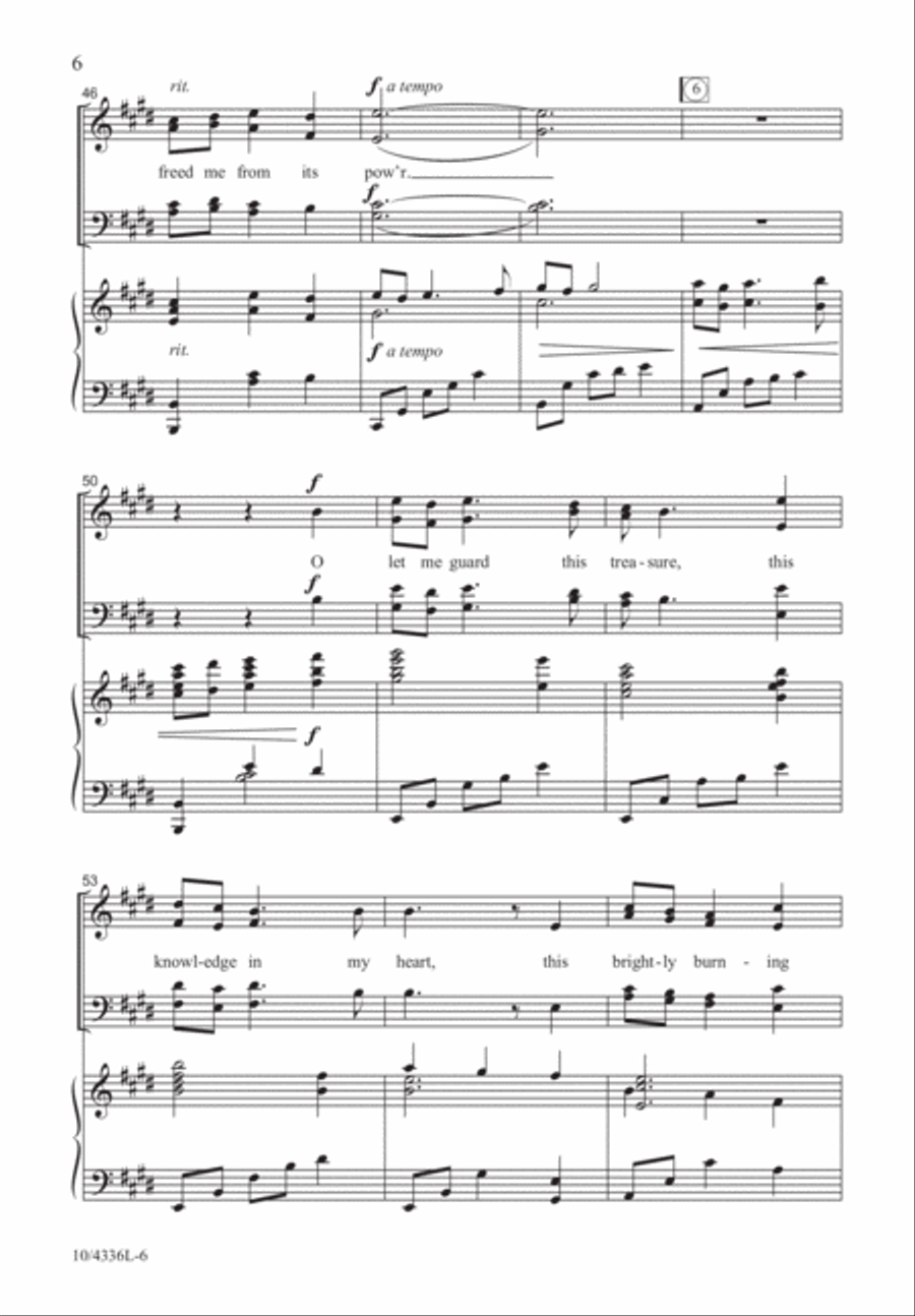 Vision Prayer Vision Prayer 4-Part scores gallery preview page 6