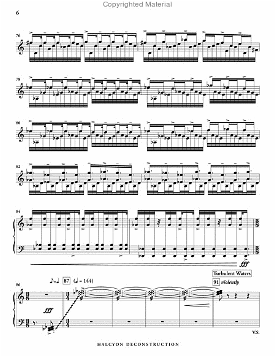 Halcyon Deconstruction Marimba scores gallery preview page 7