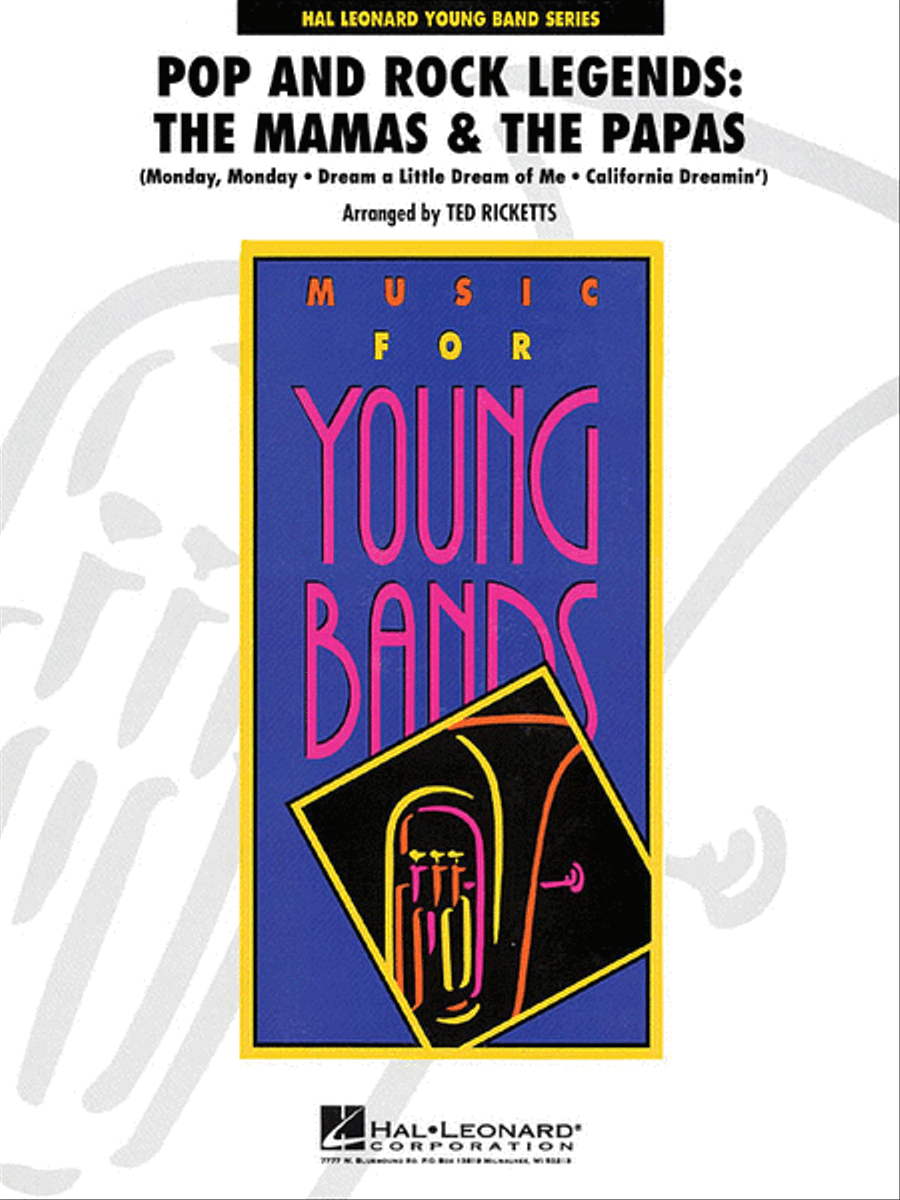 Pop and Rock Legends – The Mamas & the Papas Concert Band scores gallery preview page 1