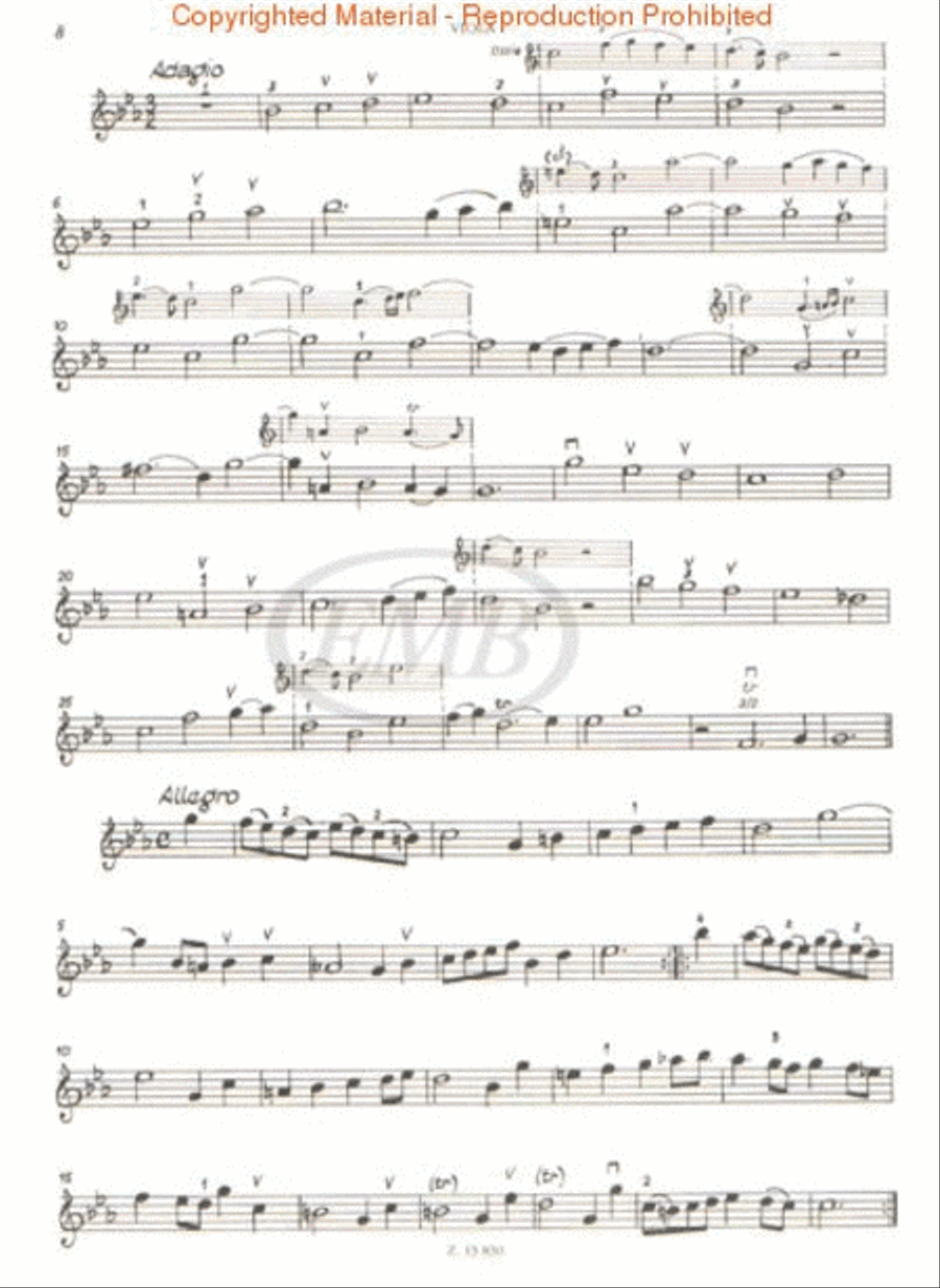 Two Sonatas Piano Accompaniment scores gallery preview page 3