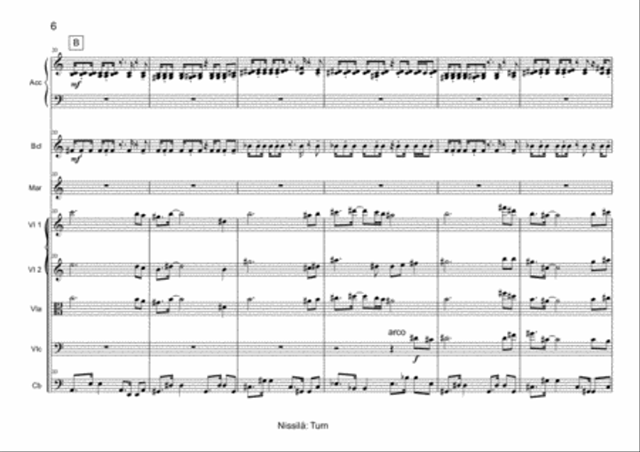 Turn Bass Clarinet scores gallery preview page 6