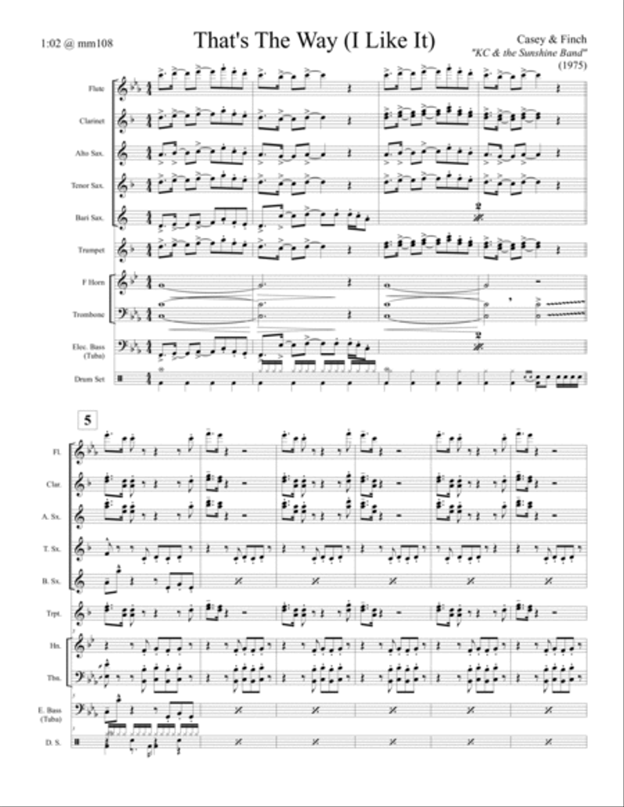 That's The Way (i Like It) Jazz Ensemble scores gallery preview page 3