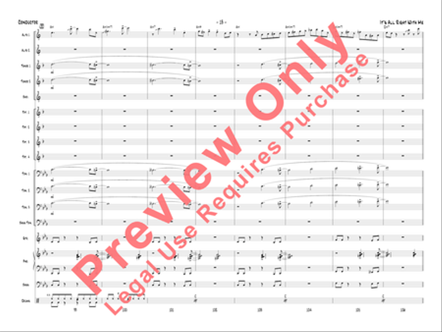 It's All Right with Me Jazz Ensemble scores gallery preview page 16