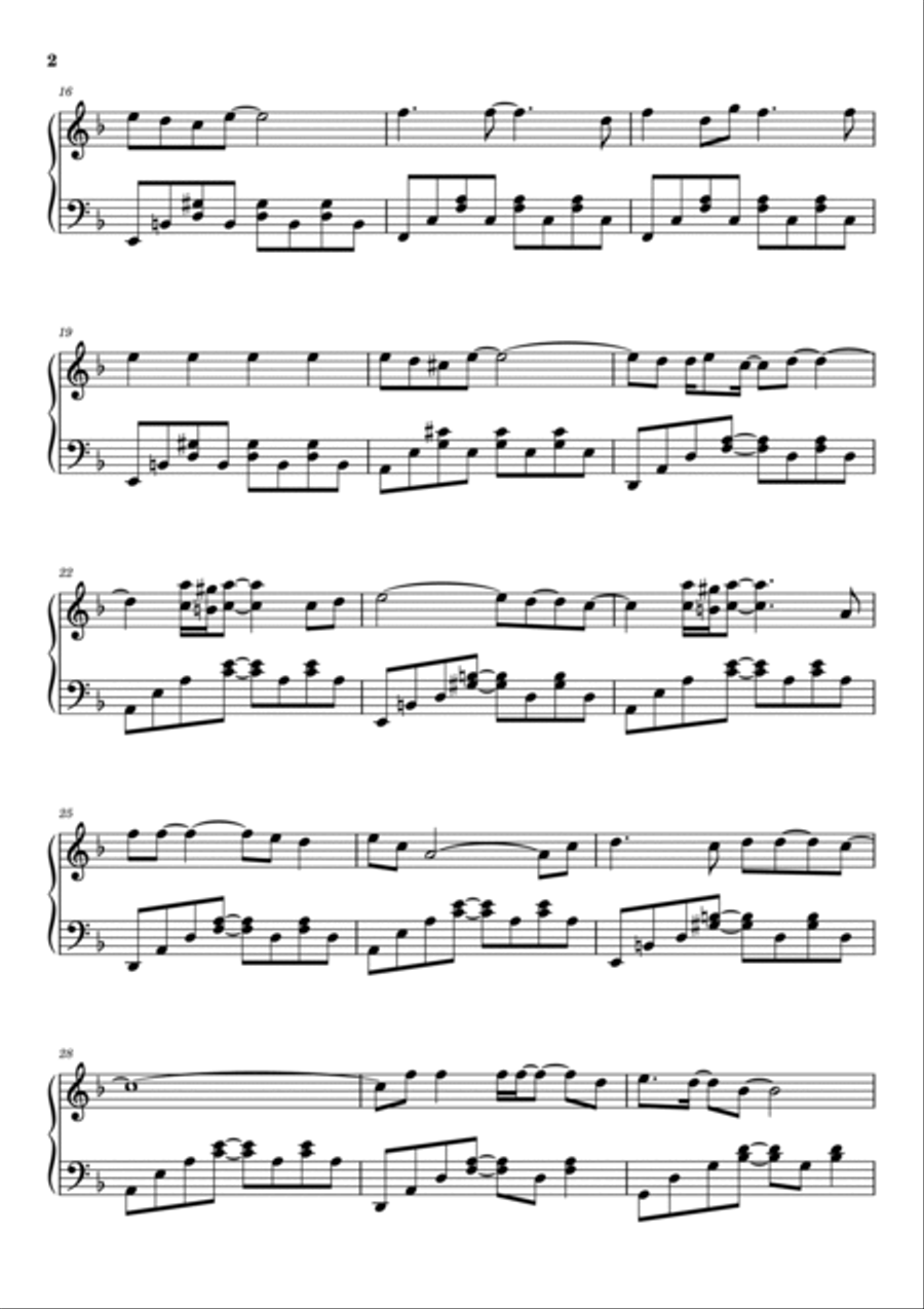 You Know I'm No Good Piano Solo scores gallery preview page 2