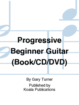 Book cover for Progressive Beginner Guitar (Book/CD/DVD)