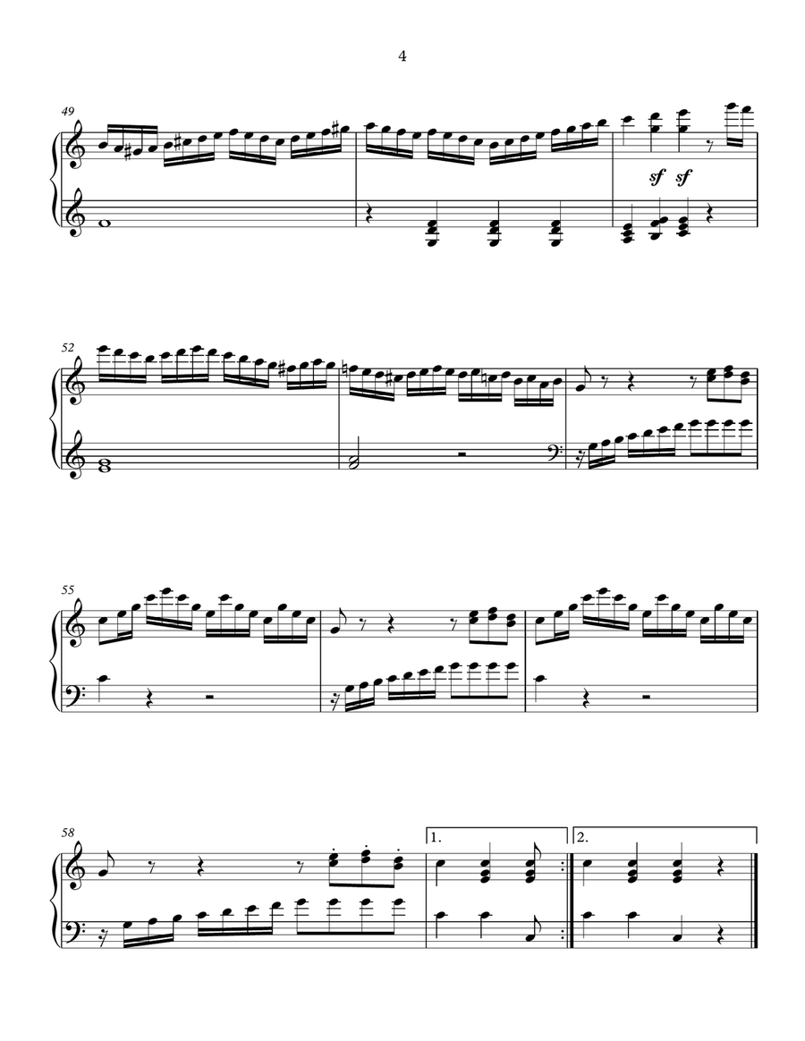 Kuhlau - Sonatina Op. 55 No. 3 Piano Method scores gallery preview page 4