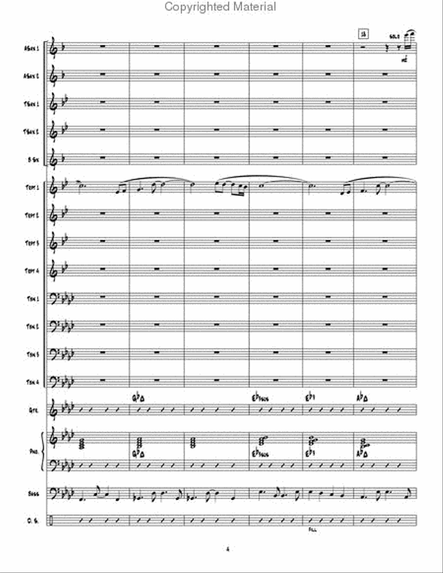 Captiva Island Jazz Ensemble scores gallery preview page 5