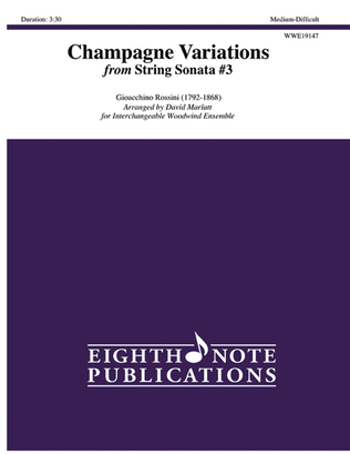 Book cover for Champagne Variations