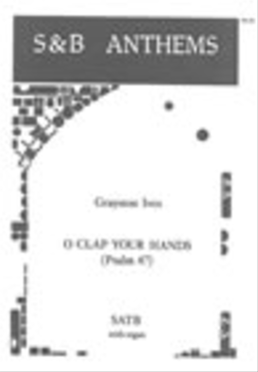 O clap your hands (Psalm 47) 4-Part scores gallery preview page 1