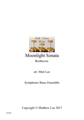 Book cover for Moonlight Sonata 1st Movement (Symphonic Brass)