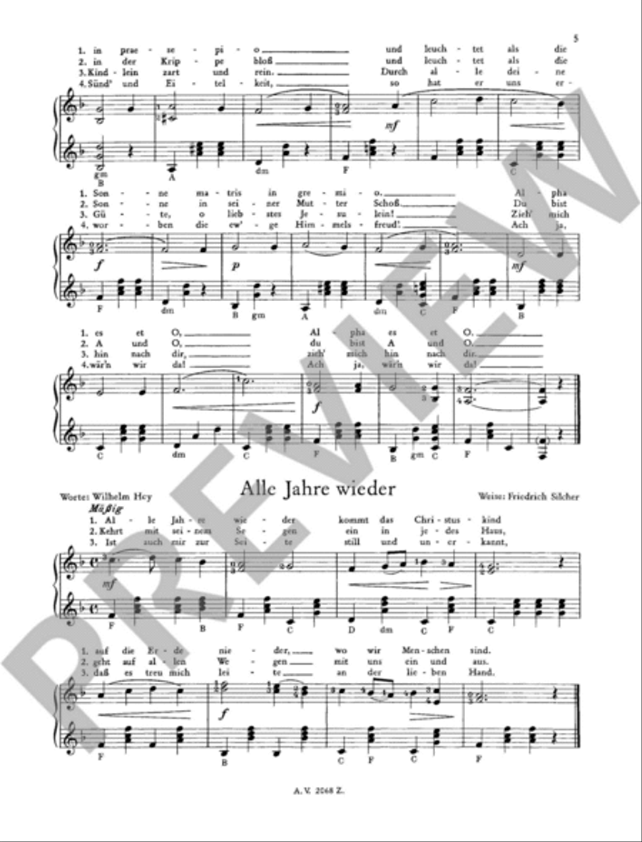 Fröhliche Weihnacht Zither scores gallery preview page 2