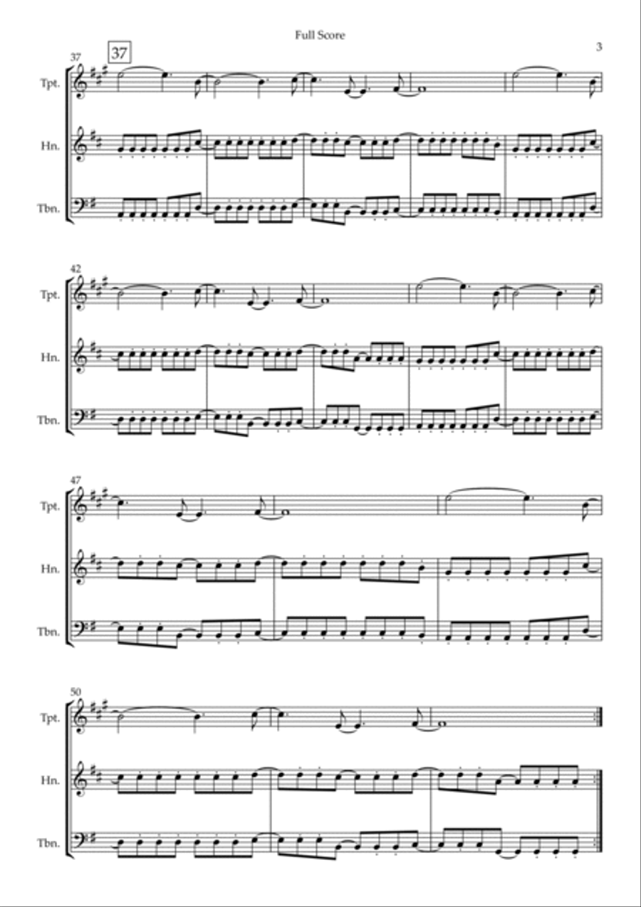 Clarity Brass Ensemble scores gallery preview page 3