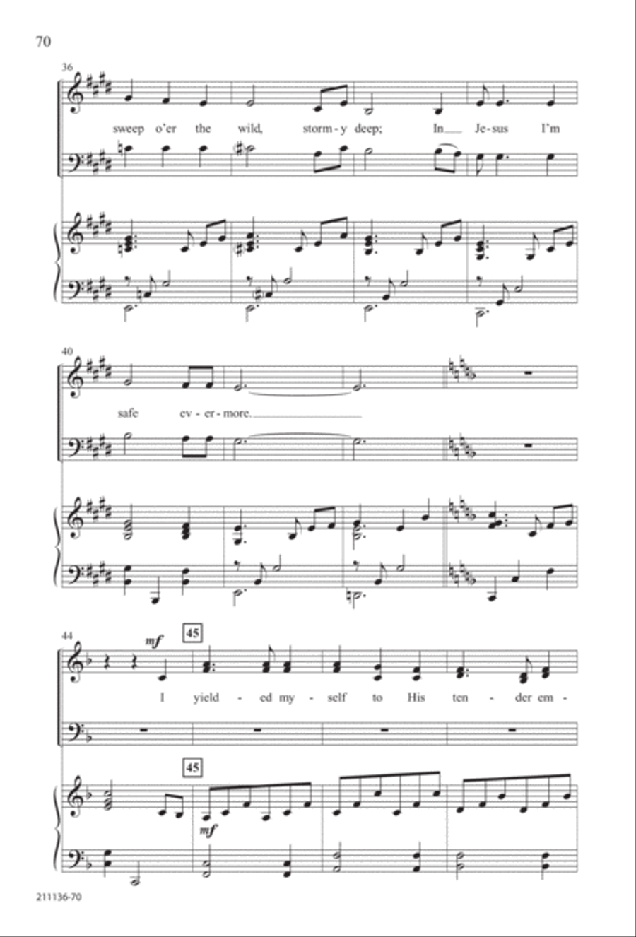 Marching to Zion Marching to Zion 4-Part scores gallery preview page 76