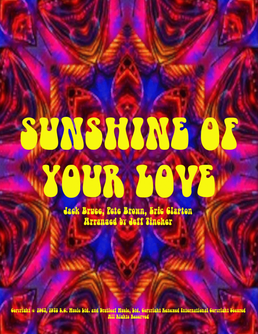 Sunshine Of Your Love Piano, Vocal, Guitar scores gallery preview page 1