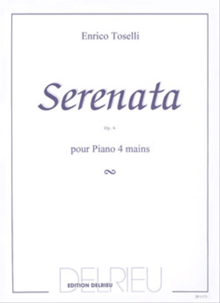 Serenata Op. 6 Piano Duet scores gallery preview page 1