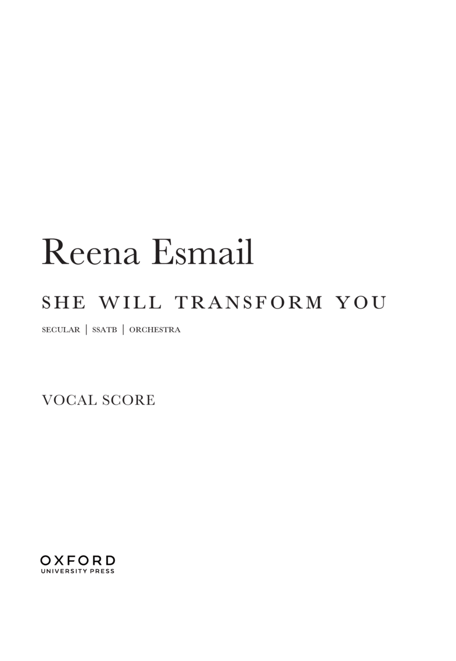 She Will Transform You