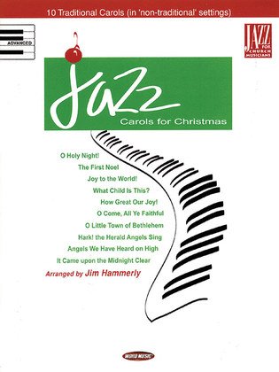 Book cover for Jazz Carols For Christmas - Piano Folio