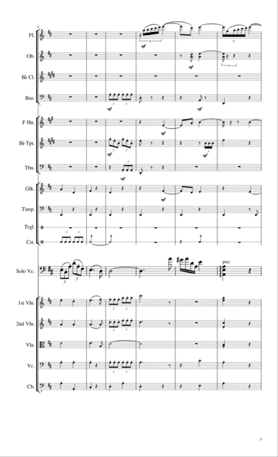 Cello Concerto in Maqam Hijaz D 