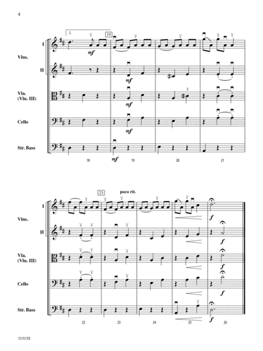 Belwin Beginning String Orchestra Kit #5: Score