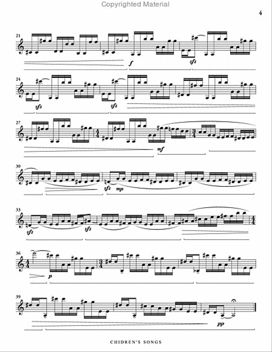 Cancoes Infantis Cancoes Infantis Percussion Ensemble scores gallery preview page 5