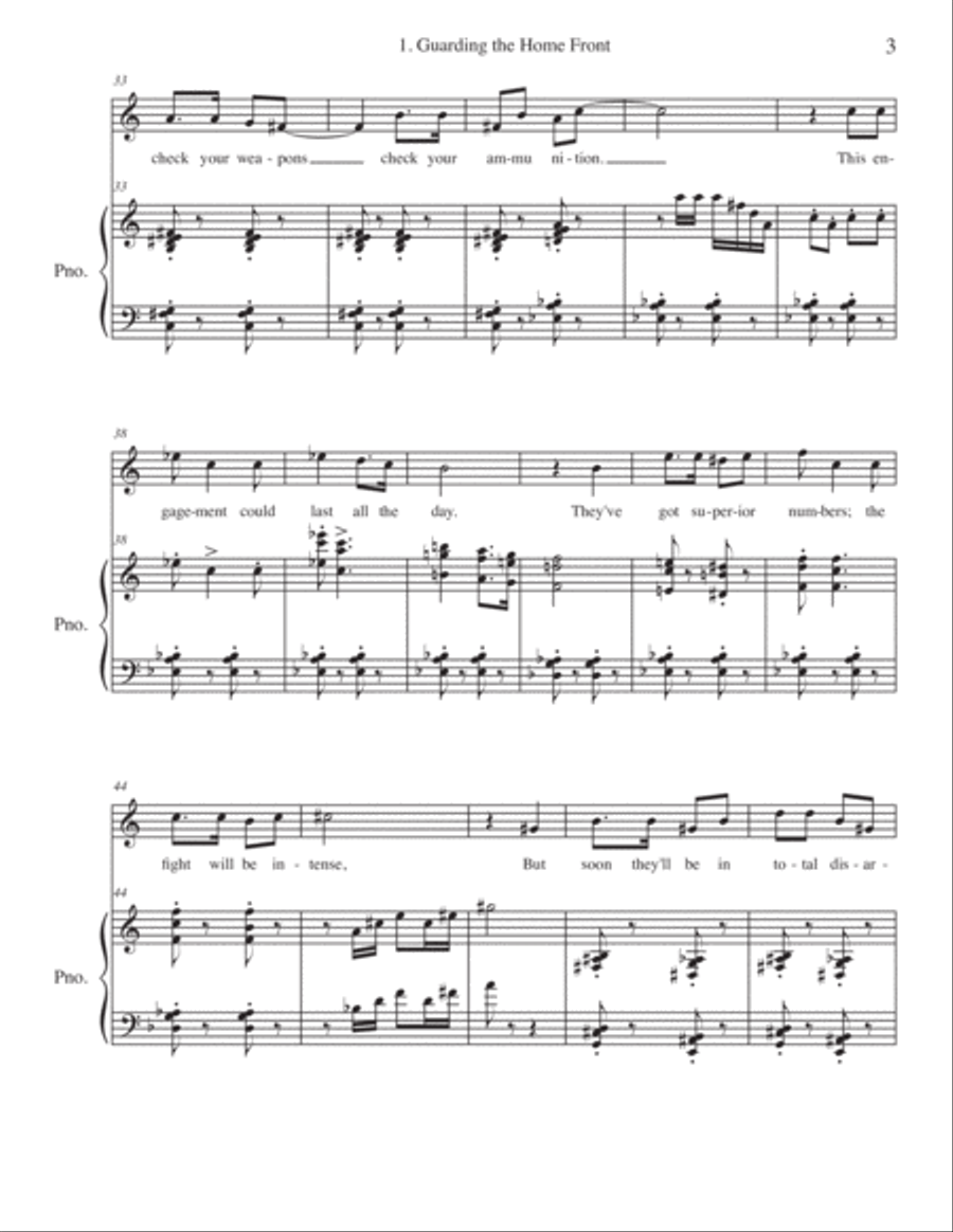 Selections from Light Upon Silver, volume 2 Voice scores gallery preview page 5