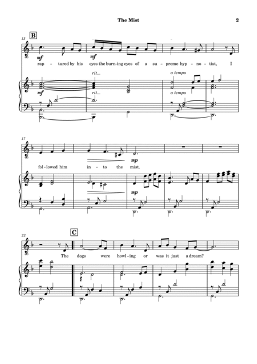 The Mist Voice scores gallery preview page 3