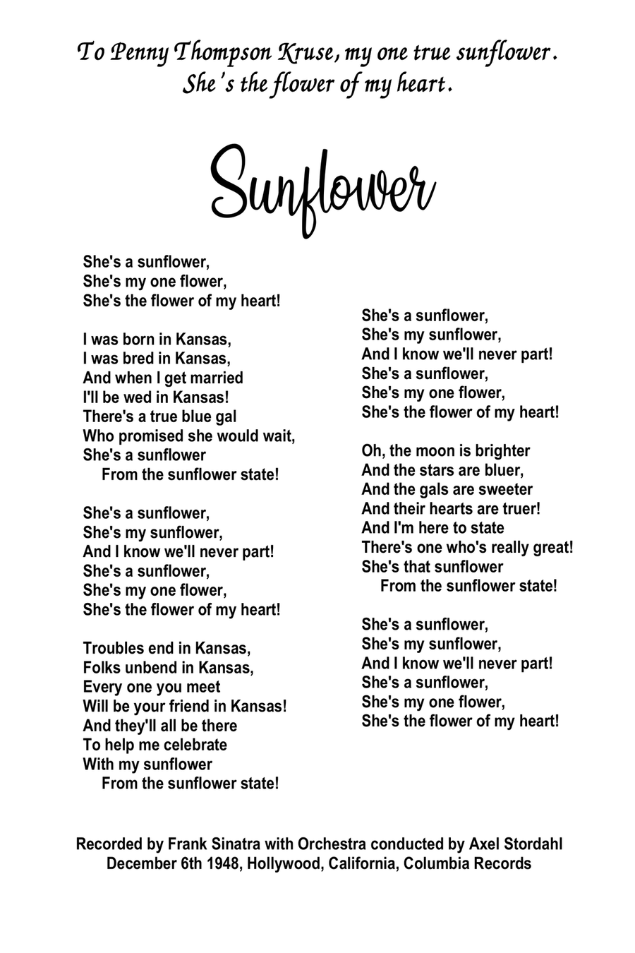 Sunflower image number null