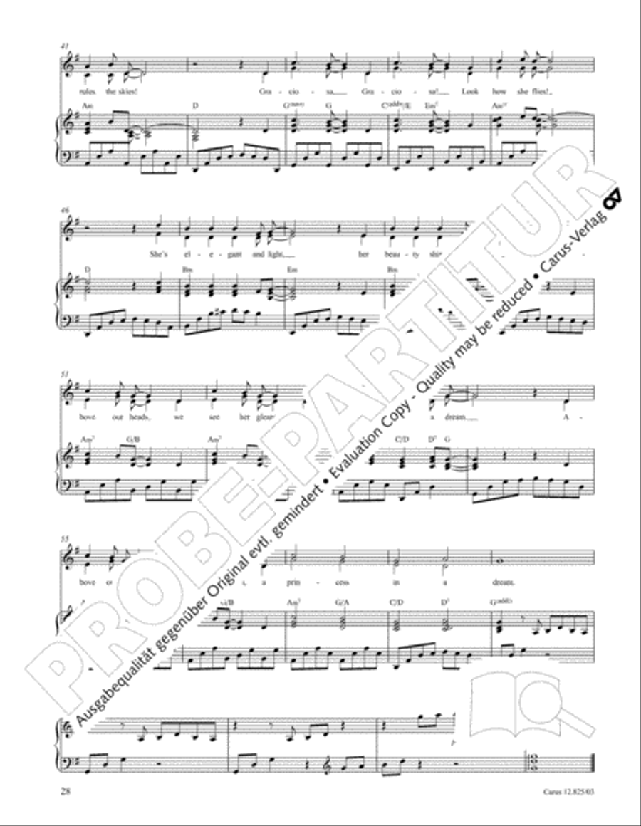 Circus Allegro Circus Allegro Choir scores gallery preview page 29