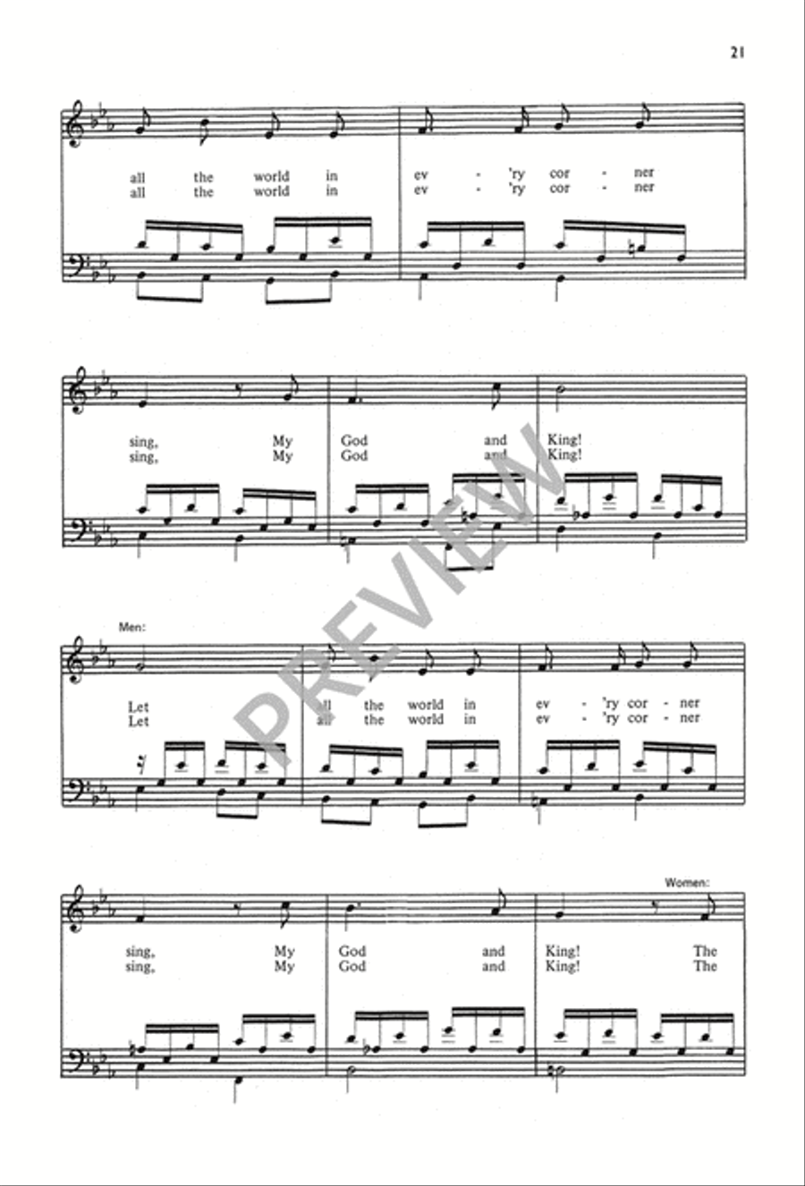 The Calvin Hampton Hymnary 4-Part scores gallery preview page 25