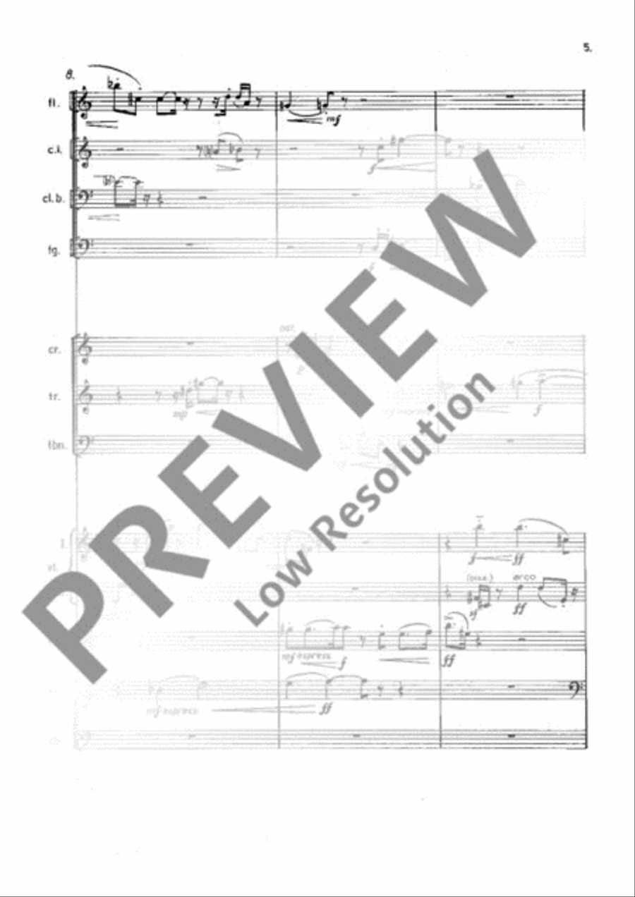In memoriam: Die Weiße Rose English Horn scores gallery preview page 8