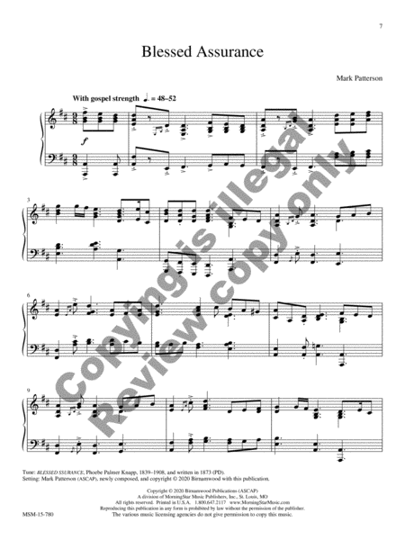 Songs to Stir the Soul: Ten Hymn Arrangements for Piano image number null