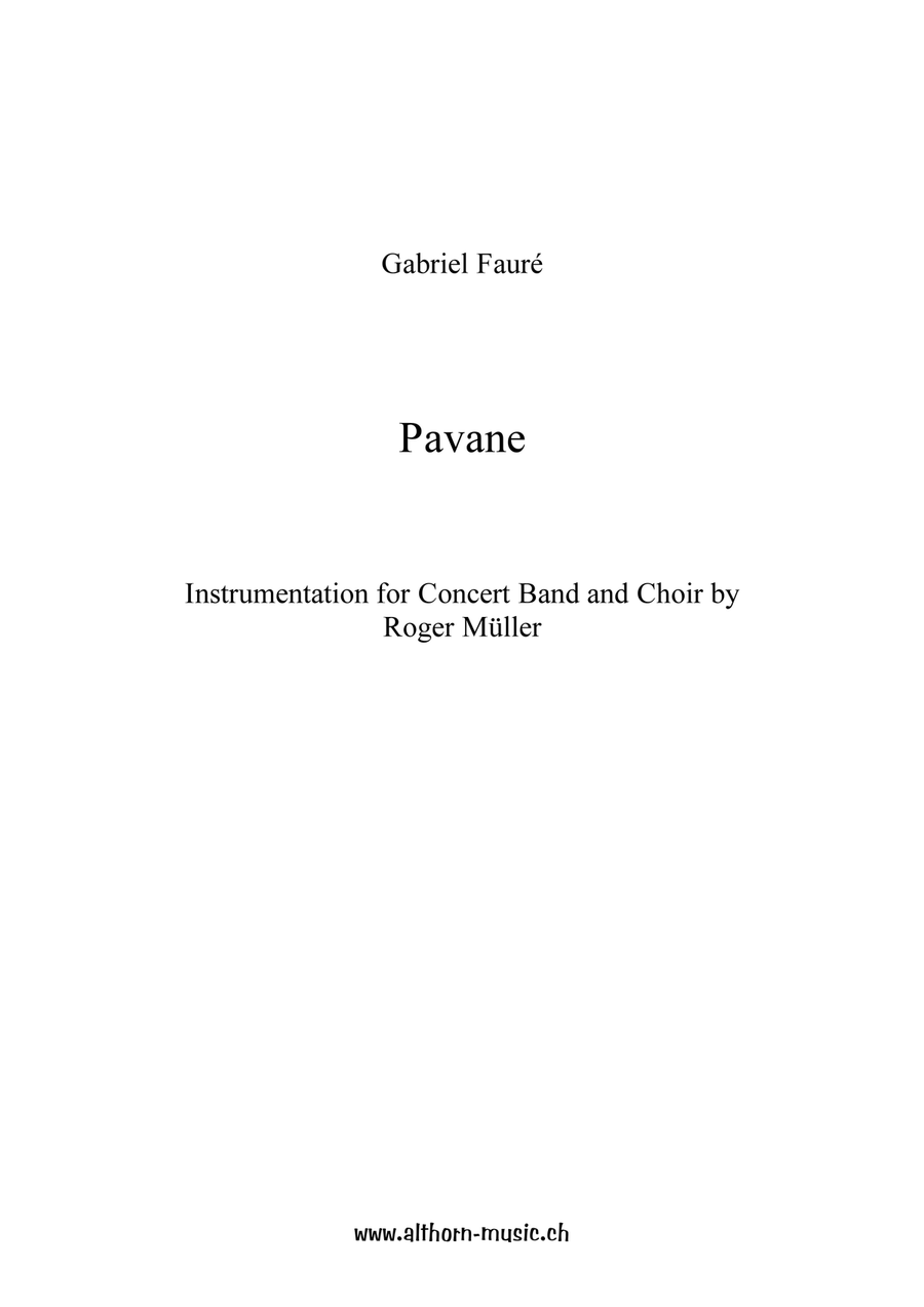 Pavane, op. 50 Pavane, op. 50 Concert Band scores gallery preview page 2