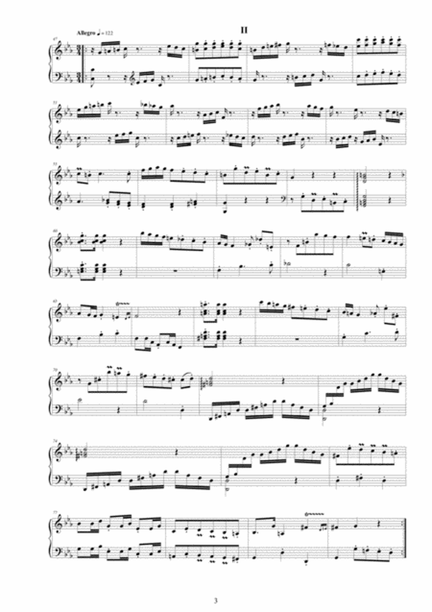 Platti - Harpsichord (or Piano) Sonata No.5 in C minor Op.4 CSPla14 image number null