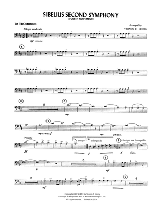 Sibelius's 2nd Symphony, 4th Movement: 1st Trombone