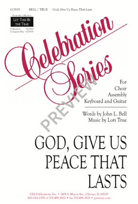Book cover for God, Give Us Peace That Lasts