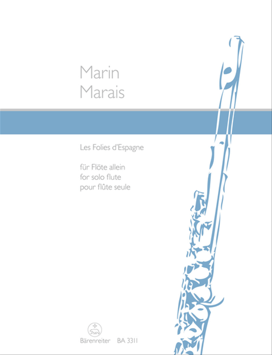 Les Folies D'Espagne Flute scores gallery preview page 1
