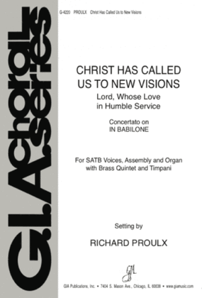 Christ Has Called Us to New Visions / Lord, Whose Love in Humble Service - Instrument edition