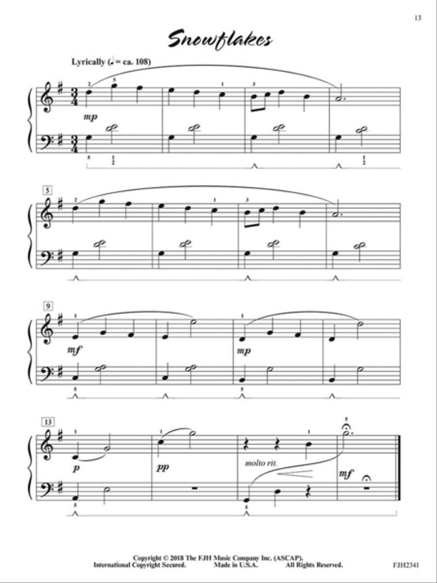 The Best of Kevin Costley, Book 1 Easy Piano scores gallery preview page 3