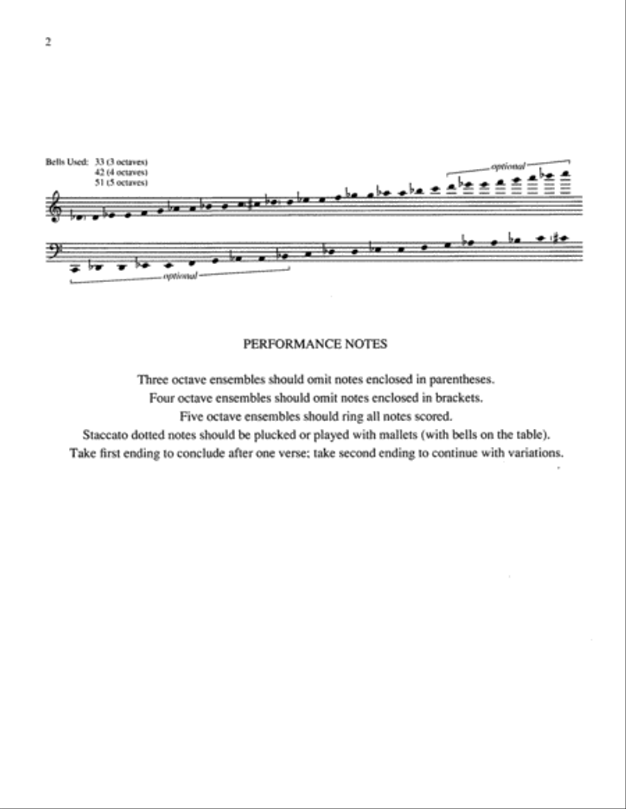 Happy Birthday to You! Happy Birthday to You! Handbell Choir scores gallery preview page 2